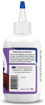 Show full view: Vetericyn Plus Antimicrobial Ophthalmic Pet Gel, 3-fl oz bottle slide 7 of 9