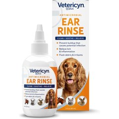 Vetericyn Plus Antimicrobial Pet Ear Rinse, 3-fl oz bottle