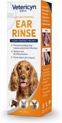 Show full view: Vetericyn Plus Antimicrobial Pet Ear Rinse, 3-fl oz bottle slide 4 of 11