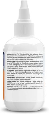 Show full view: Vetericyn Plus Antimicrobial Pet Ear Rinse, 3-fl oz bottle slide 7 of 11