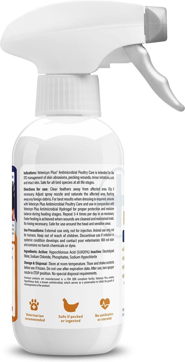 Vetericyn Plus Antimicrobial Poultry Care Spray