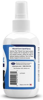 Show full view: Vetericyn Plus Antimicrobial Wound Care Spray for Dogs, Cats, Horses, Birds & Small Pets, 3-fl oz bottle slide 7 of 9