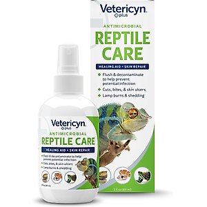 Vetericyn Plus Reptile Antimicrobial Wound Care Spray, 3-oz bottle
