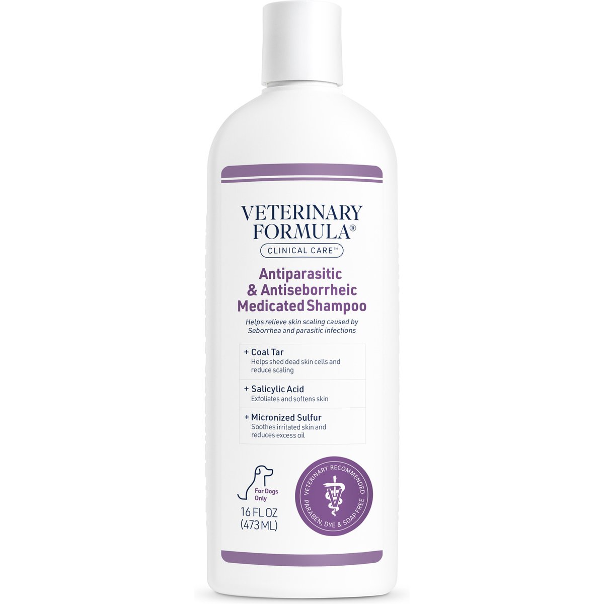 Veterinary Clinical Care Antiparasitic & Antiseborrheic Shampoo, 17-oz