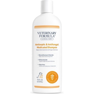 Veterinary Formula Clinical Care Veterinary Clinical Care Antiseptic & Antifungal Shampoo, 17-oz bottle