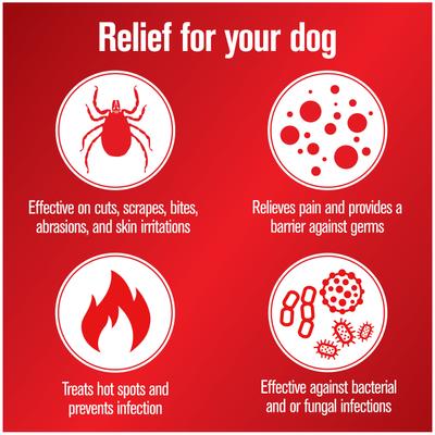 Show full view: Veterinary Formula Clinical Care Antiseptic & Antifungal Spray, 8-oz spray + Sulfodene 3-Way Ointment for Dogs, 2-oz slide 5 of 10
