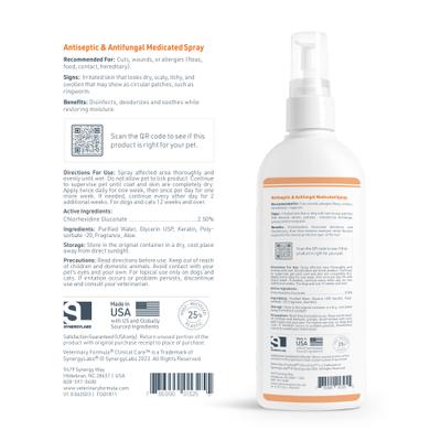 Show full view: Veterinary Formula Clinical Care Antiseptic & Antifungal Spray & Veterinary Formula Clinical Care Antiseptic & Antifungal Shampoo, 16-oz bottle slide 7 of 9