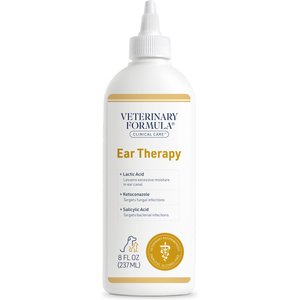 Veterinary Formula Clinical Care Ear Therapy Dog & Cat Ear Cleaner, 8-fl oz bottle