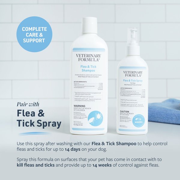 Photo inspiration: Visual Reference: Veterinary Formula Clinical Care Flea Tick Medicated Shampoo 16 Fl