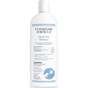 Veterinary Formula Clinical Care Flea & Tick Medicated Shampoo, 16-fl oz bottle
