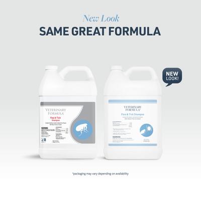 Show full view: Veterinary Formula Clinical Care Flea & Tick Medicated Shampoo, 1-gal bottle slide 2 of 9