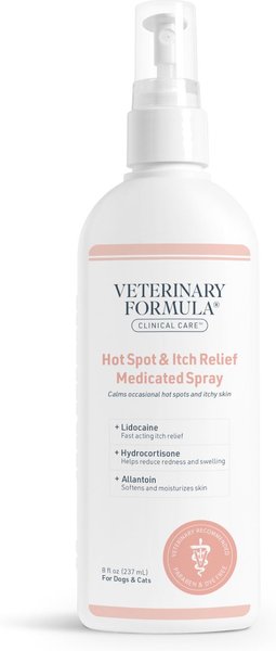 Show full view: Veterinary Formula Clinical Care Hot Spot & Itch Relief Medicated Spray, 8-fl oz spray slide 1 of 10