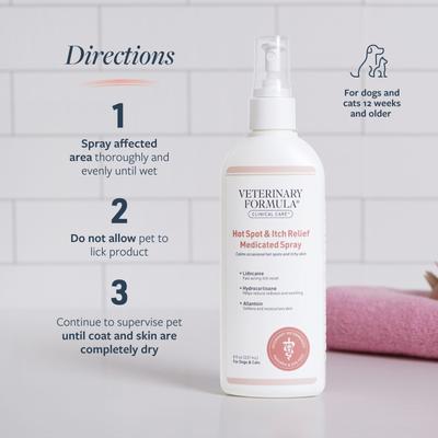 VETERINARY FORMULA CLINICAL CARE Hot Spot Itch Relief Medicated