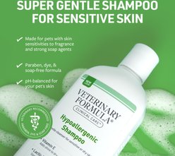 Veterinary Formula Clinical Care Hypoallergenic Shampoo, 16-fl oz bottle slide 2 of 7