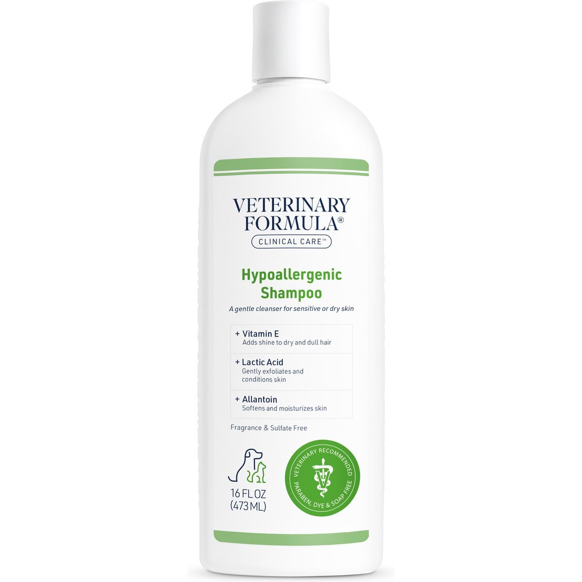 Veterinary Formula Clinical Care Hypoallergenic Shampoo, 16-fl oz bottle