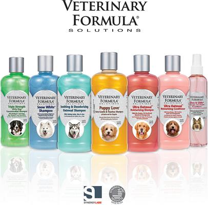 Show full view: Veterinary Formula Smart Coat Complex Puppy Love Shampoo, 17-fl oz bottle slide 6 of 8