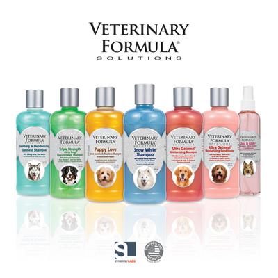 Show full view: Veterinary Formula Smart Coat Complex Snow White Whitening Shampoo for Dogs & Cats, 17-fl oz bottle slide 6 of 8