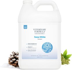 Veterinary Formula Smart Coat Complex Snow White Whitening Shampoo for Dogs & Cats, 1-gal bottle
