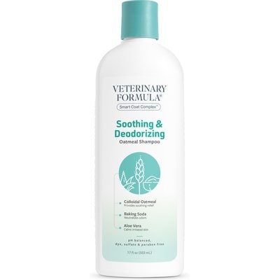 Veterinary Formula Smart Coat Complex Veterinary Solutions Soothing Oatmeal Shampoo for Dogs & Cats, 17-oz