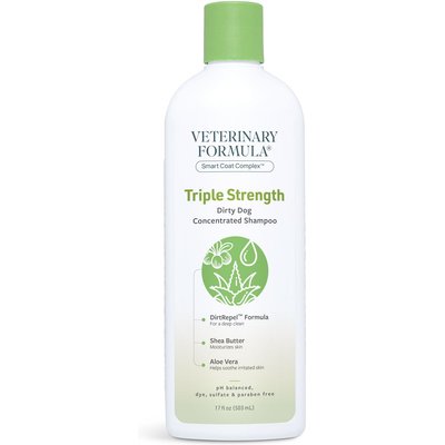 Veterinary Formula Smart Coat Complex Veterinary Solutions Triple Strength Dirty Dog Shampoo, 17-oz