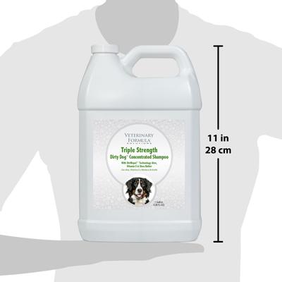 Show full view: Veterinary Formula Smart Coat Complex Triple Strength Dirty Dog Concentrated Shampoo, 1-gal bottle slide 6 of 11