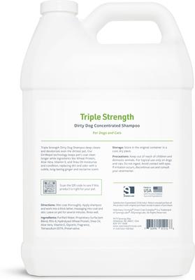 Show full view: Veterinary Formula Smart Coat Complex Triple Strength Dirty Dog Concentrated Shampoo, 1-gal bottle slide 5 of 11