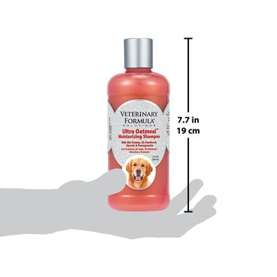 Show full view: Veterinary Formula Smart Coat Complex Ultra Oatmeal Moisturizing Shampoo for Dogs, 17-fl oz bottle slide 5 of 8