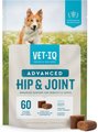 VetIQ Advanced Hip & Joint Chicken Flavored Soft Chews Dog Supplement, 60 count bag