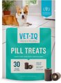 VetIQ Pill Treats Advanced Formula Soft Chews Chicken Flavored Dog Treats, 30 count