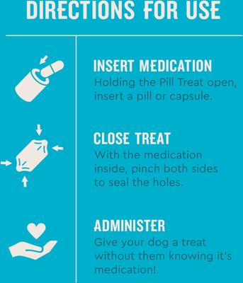 Show full view: VetIQ Pill Treats Advanced Formula Soft Chews Chicken Flavored Dog Treats, 30 count slide 6 of 10