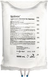 Vetivex Hartmann's Solution for Dogs, Cats & Horses, 5-L, bundle of 2