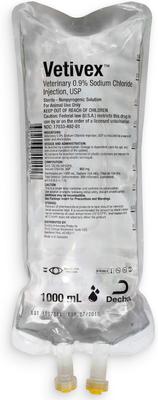 Vetivex Sodium Chloride Injection Solution 0.9%
