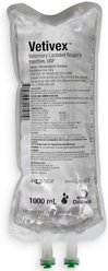 Vetivex Veterinary DEHP Free Lactated Ringers Electrolyte Injection Solution, 1000-mL