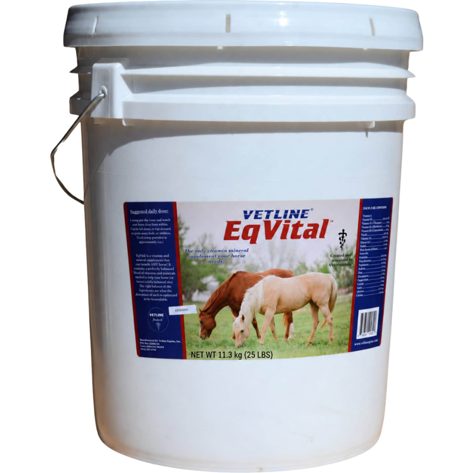 Vetline Equine EqVital Perfectly balanced Vitamin & Mineral Horse Supplement, 25-lb
