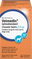 Vetmedin (pimobendan) Chewable Tablets for Dogs, 50 tablets, 2.5-mg