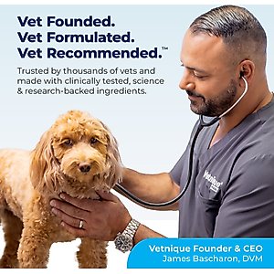 Vetnique Labs Dermabliss Medicated Face, Wrinkle & Skin Fold Chlorhexidine Cat & Dog Grooming Wipes, 60 count