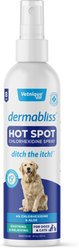Vetnique Labs Dermabliss Medicated Hot Spot Antiseptic Chlorhexidine Dog & Cat Skin Spray, 8-oz bottle
