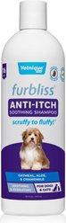 Vetnique Labs Furbliss Anti-Itch Soothing Oatmeal Shampoo for Dogs & Cats, 16-fl oz bottle