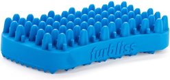 Vetnique Labs Furbliss Grooming, Deshedding, Massaging & Bathing Dog & Cat Brush, Blue Short Hair