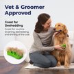 Show in main carousel: Vetnique Labs Furbliss Grooming, Deshedding, Massaging & Bathing Dog & Cat Brush, Green Long Hair slide 5 of 11
