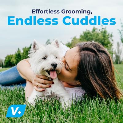 Show full view: Vetnique Labs Furbliss Unscented Cleansing & Deodorizing Hypoallergenic Paw & Body Dog & Cat Wipes, 100 count, case of 6 slide 6 of 9