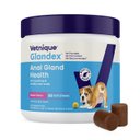 Vetnique Labs Glandex Anal Gland Support Soft Chews with Pumpkin, Digestive Enzymes, Probiotics & Fiber Boot the Scoot Bacon Flavored Supplement for Dogs, 60 count
