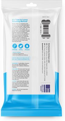 Show full view: Vetnique Labs Glandex Boot the Scoot Rear End Anal Gland Cleaning & Deodorizing Hygienic Dog & Cat Wipes, 12 count slide 2 of 11