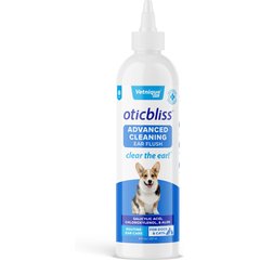 Vetnique Labs Octibliss Dog & Cat Dirt & Wax Removal Cleaning Ear Flush, 8-fl oz bottle