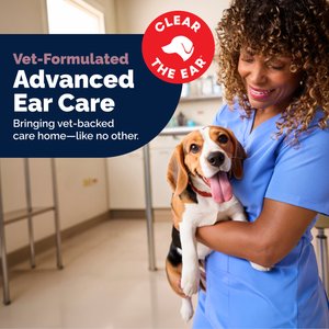 Vetnique Labs OticBliss Advanced Vet Strength Allergy Ear Drops for Itchy Ears with Hydrocortisone for Dogs & Cats, 1.8-fl oz bottle