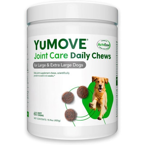 Vetnique Labs YuMOVE Mobility Hip & Joint Care Soft Chew Supplement for Large & Giant Dogs
