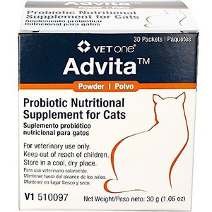 VetOne Advita Probiotic Nutritional Cat Supplement, 30 count