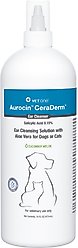 VetOne Aurocin CeraDerm Dog & Cat Ear Cleanser, 16-fl oz bottle