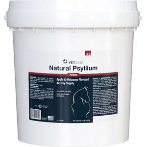 VetOne Psyllium Pellets Horse Supplement, 10-lb bucket
