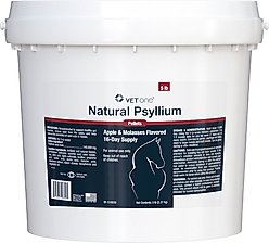 VetOne Psyllium Pellets Horse Supplement, 5-lb bucket
